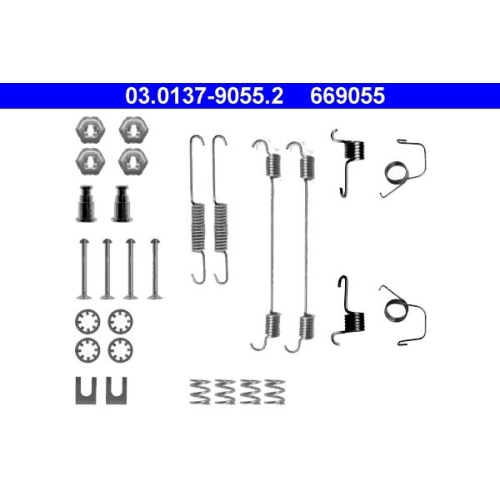 ATE Zubehörsatz, Bremsbacken