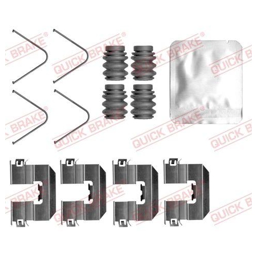 QUICK BRAKE Zubeh&ouml;rsatz, Scheibenbremsbelag