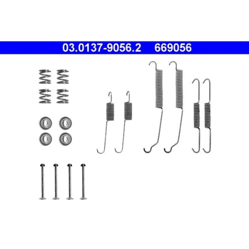 ATE Zubehörsatz, Bremsbacken