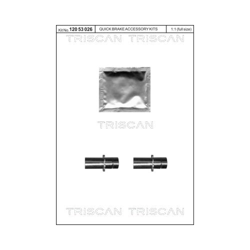 TRISCAN Gestängesteller, Bremsanlage