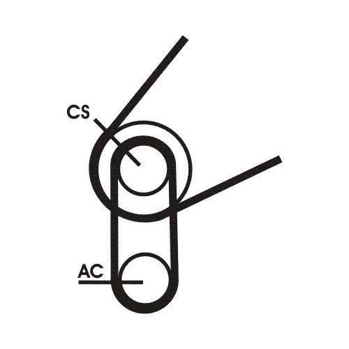 CONTINENTAL CTAM Keilrippenriemensatz