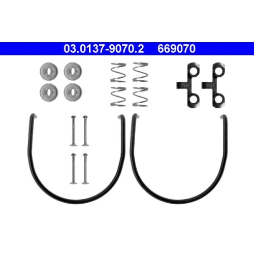 ATE Zubehörsatz, Bremsbacken