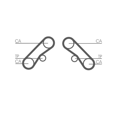 CONTINENTAL CTAM Zahnriemen