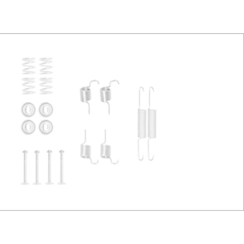 HELLA PAGID Zubehörsatz, Feststellbremsbacken