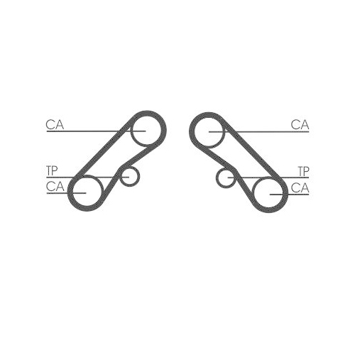 CONTINENTAL CTAM Zahnriemen