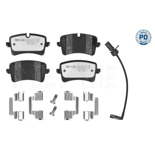 MEYLE Bremsbelagsatz, Scheibenbremse MEYLE-PD: Advanced performance and design.