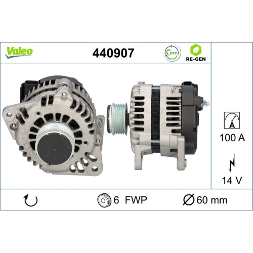 VALEO Generator VALEO RE-GEN AT