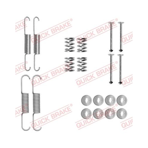 QUICK BRAKE Zubehörsatz, Feststellbremsbacken
