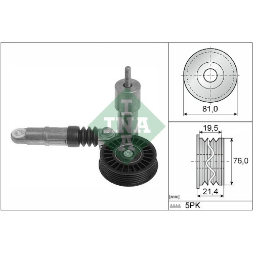 Schaeffler INA Riemenspanner, Keilrippenriemen