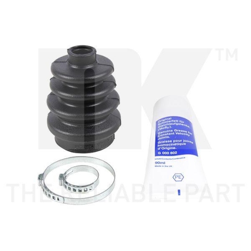 NK Faltenbalgsatz, Antriebswelle