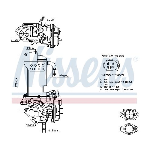 NISSENS AGR-Modul ** FIRST FIT **