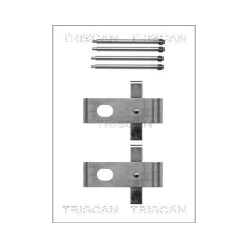 TRISCAN Zubeh&ouml;rsatz, Scheibenbremsbelag