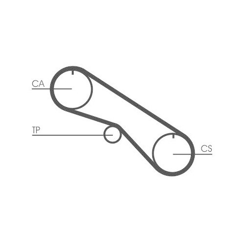 CONTINENTAL CTAM Zahnriemen