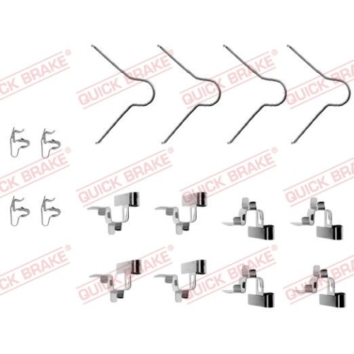 QUICK BRAKE Zubehörsatz, Scheibenbremsbelag