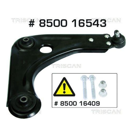 TRISCAN Lenker, Radaufh&auml;ngung