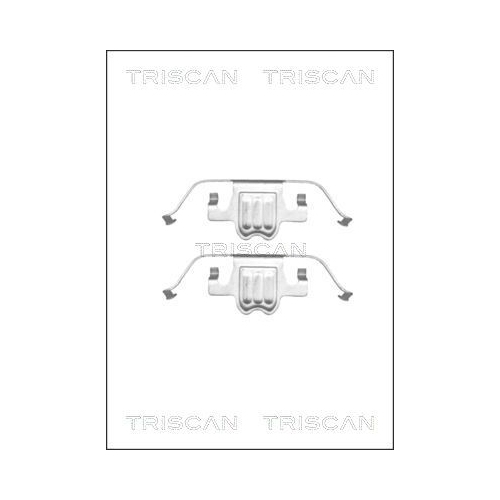 TRISCAN Zubehörsatz, Scheibenbremsbelag