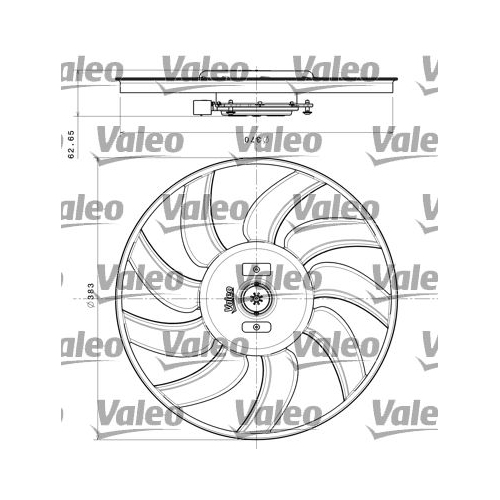 VALEO Lüfter, Motorkühlung