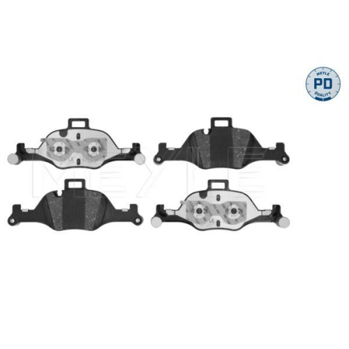 MEYLE Bremsbelagsatz, Scheibenbremse MEYLE-PD: Advanced performance and design.
