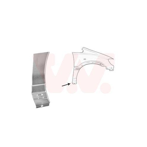 VAN WEZEL Kotflügel