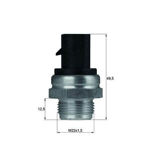 MAHLE Temperaturschalter, Kühlerlüfter BEHR