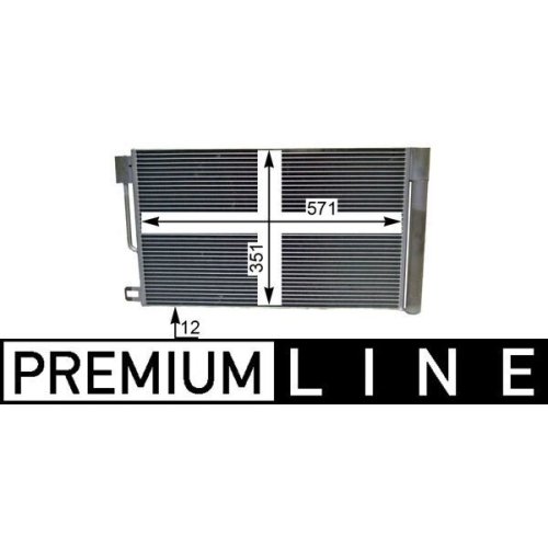 MAHLE Kondensator, Klimaanlage BEHR *** PREMIUM LINE ***