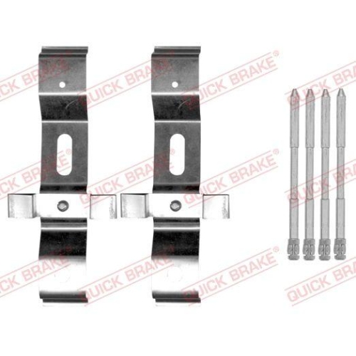 QUICK BRAKE Zubeh&ouml;rsatz, Scheibenbremsbelag