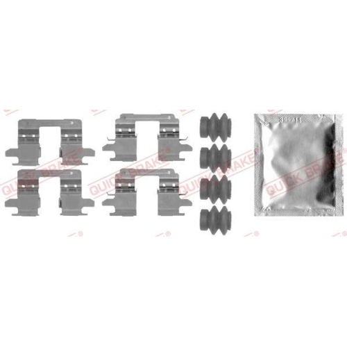 QUICK BRAKE Zubeh&ouml;rsatz, Scheibenbremsbelag