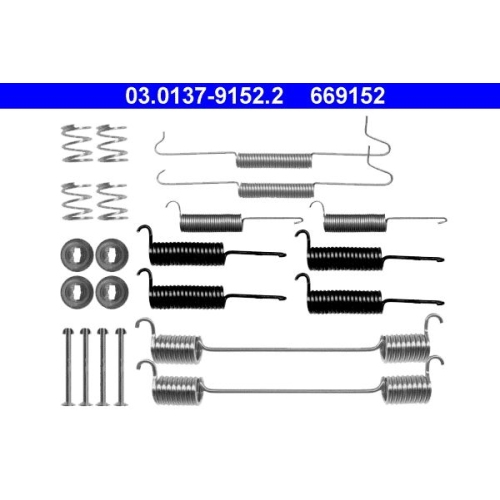 ATE Zubehörsatz, Bremsbacken