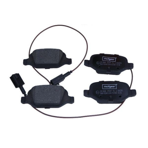 MAXGEAR Bremsbelagsatz, Scheibenbremse