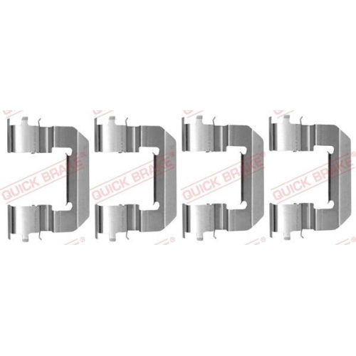 QUICK BRAKE Zubeh&ouml;rsatz, Scheibenbremsbelag