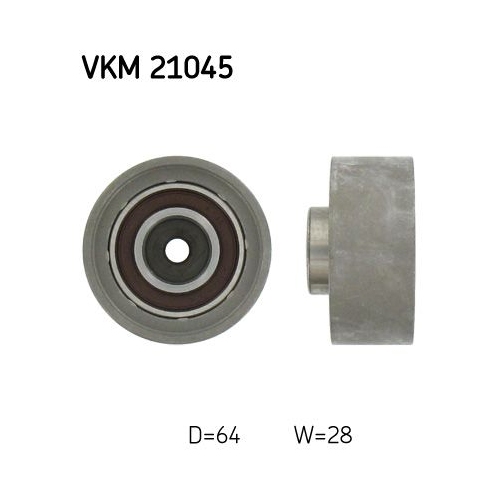 SKF Umlenk-/Führungsrolle, Zahnriemen