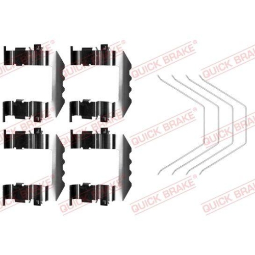 QUICK BRAKE Zubeh&ouml;rsatz, Scheibenbremsbelag
