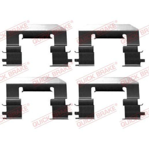 QUICK BRAKE Zubeh&ouml;rsatz, Scheibenbremsbelag