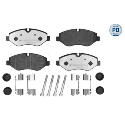 MEYLE Bremsbelagsatz, Scheibenbremse MEYLE-PD: Advanced performance and design.