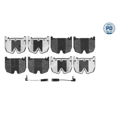 MEYLE Bremsbelagsatz, Scheibenbremse MEYLE-PD: Advanced performance and design.