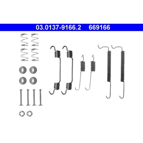 ATE Zubehörsatz, Bremsbacken