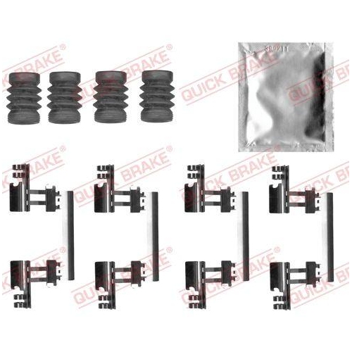 QUICK BRAKE Zubeh&ouml;rsatz, Scheibenbremsbelag