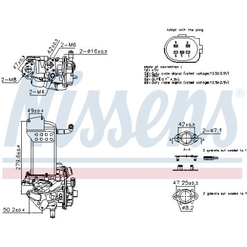 NISSENS AGR-Modul ** FIRST FIT **