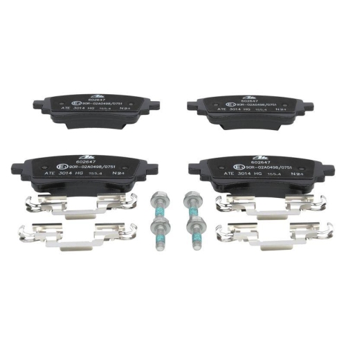 ATE Bremsbelagsatz, Scheibenbremse