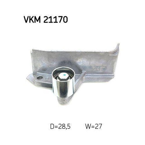 SKF Umlenk-/F&uuml;hrungsrolle, Zahnriemen
