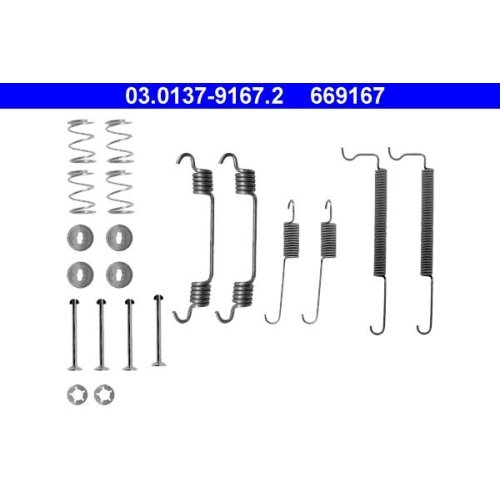 ATE Zubehörsatz, Bremsbacken