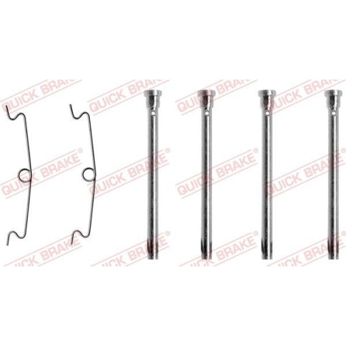QUICK BRAKE Zubehörsatz, Scheibenbremsbelag