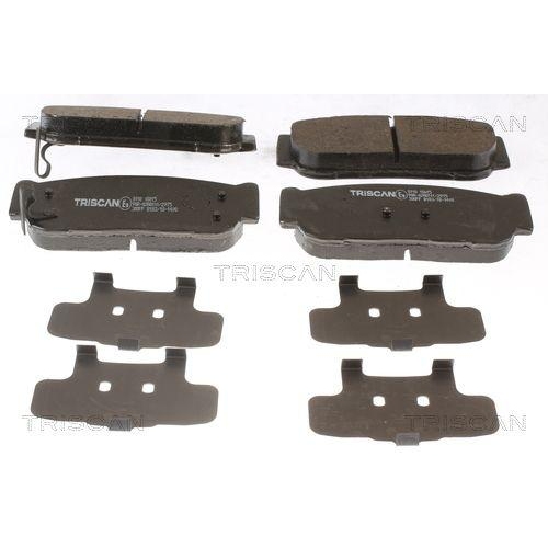 TRISCAN Bremsbelagsatz, Scheibenbremse