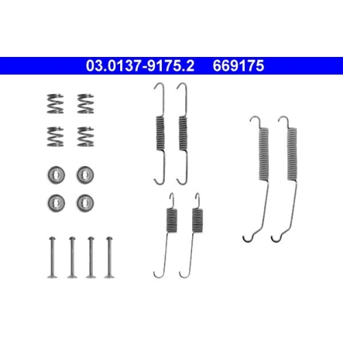 ATE Zubehörsatz, Bremsbacken