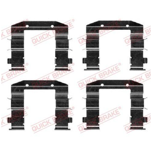 QUICK BRAKE Zubeh&ouml;rsatz, Scheibenbremsbelag