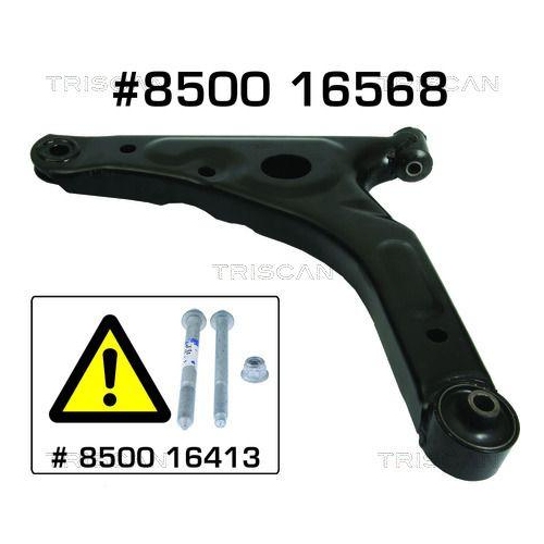 TRISCAN Lenker, Radaufhängung