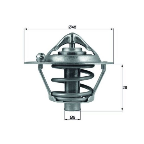 MAHLE Thermostat, Kühlmittel BEHR