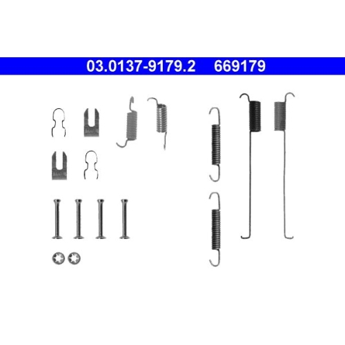 ATE Zubehörsatz, Bremsbacken