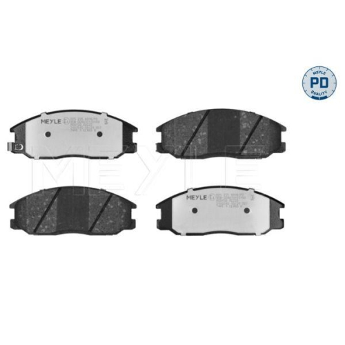 MEYLE Bremsbelagsatz, Scheibenbremse MEYLE-PD: Advanced performance and design.