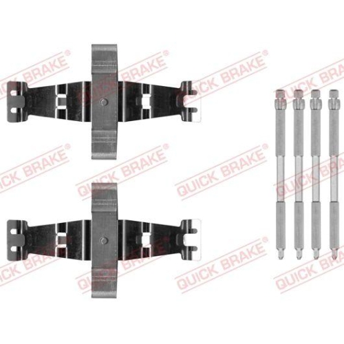 QUICK BRAKE Zubeh&ouml;rsatz, Scheibenbremsbelag
